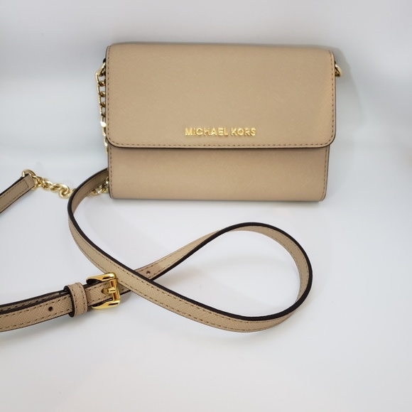 Michael Kors DANIELA SMALL LEATHER CROSSBODY